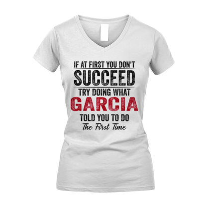 GARCIA 13K1-357 If At First You Don't Succeed...