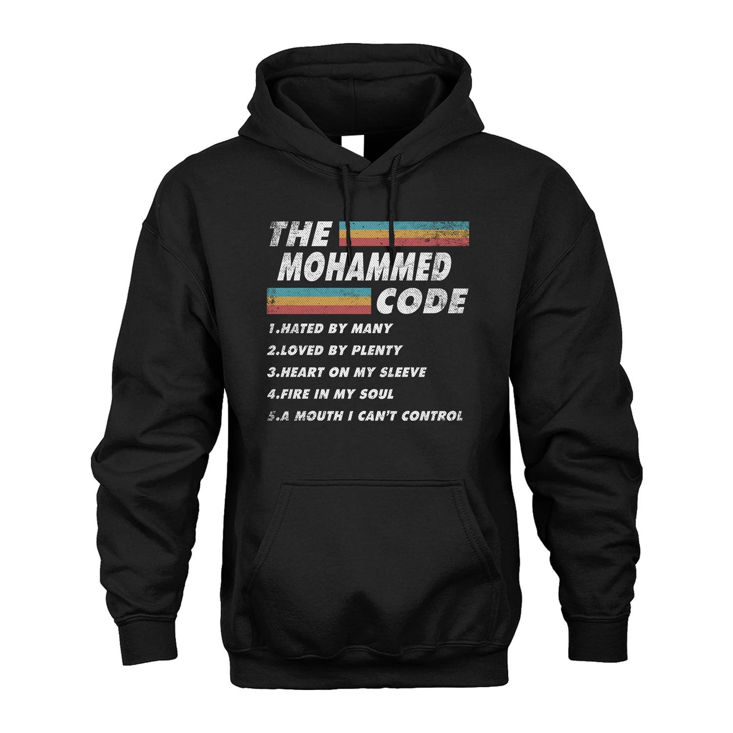 MOHAMMED 13K1-561 The Name Code Vintage Graphic