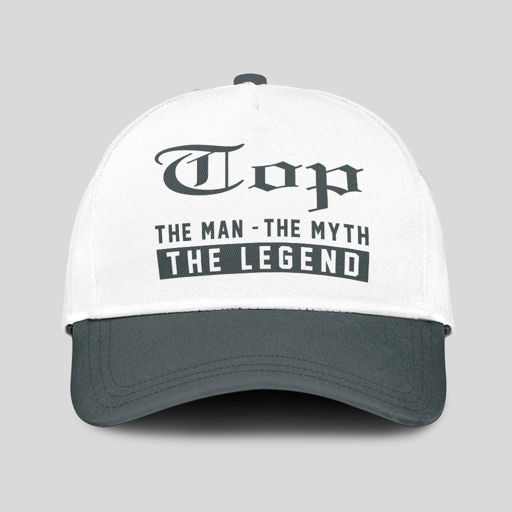 The Man The Myth The Legend Luxury Cap TOP 13K1 C39PF