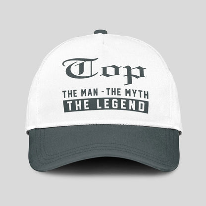 The Man The Myth The Legend Luxury Cap TOP 13K1 C39PF