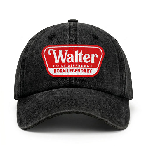 Built Different Born Legendary Red Logo Washed Cap WALTER 13K1 C63PF