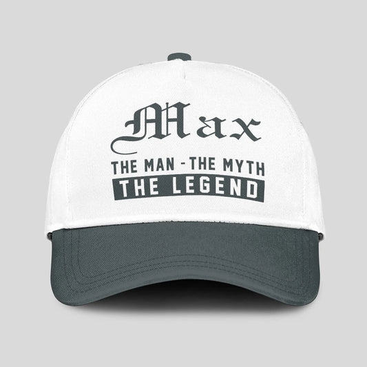 The Man The Myth The Legend Luxury Cap MAX 13K1 C39PF
