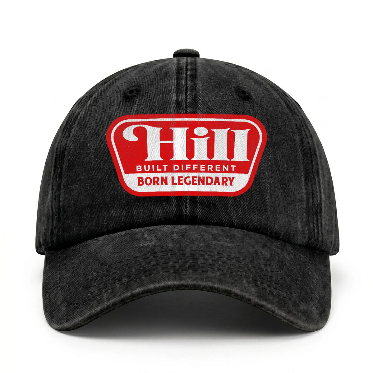 Built Different Born Legendary Red Logo Washed Cap HILL 13K1 C63PF