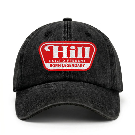 Built Different Born Legendary Red Logo Washed Cap HILL 13K1 C63PF