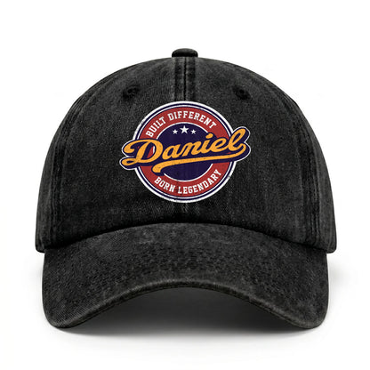 Built Different Born Legendary Logo Washed Cap DANIEL 13K1 C65PF