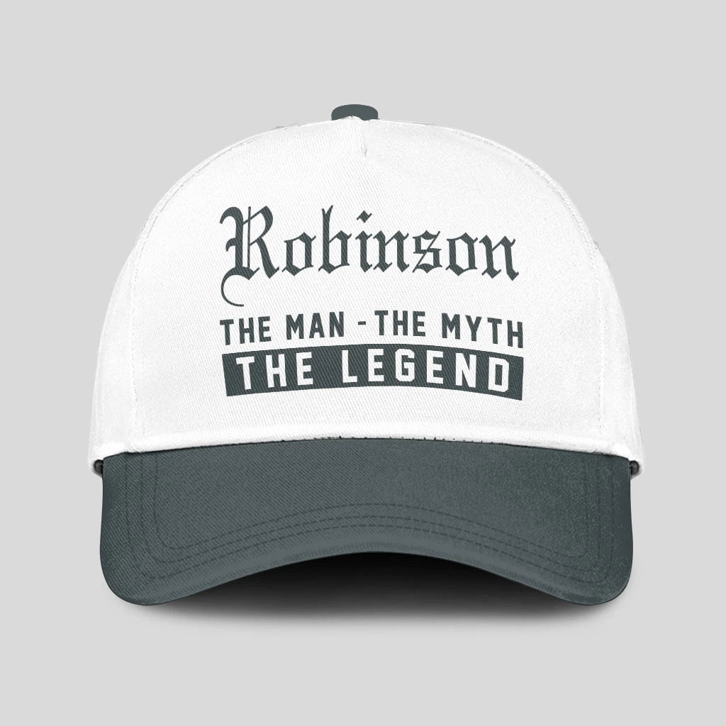 The Man The Myth The Legend Luxury Cap ROBINSON 13K1 C39PF