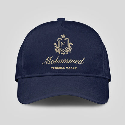 Trouble Maker Golden Logo Navy Cap MOHAMMED 13K1 C155PF