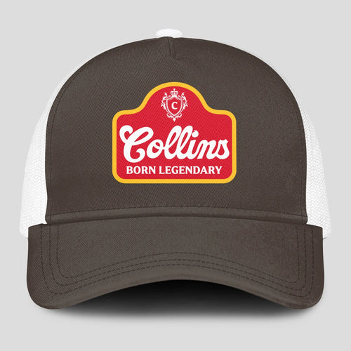 Born Legendary Charcoal Mesh Cap COLLINS 13K1 C196PF
