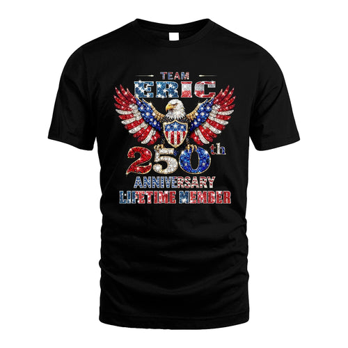 ERIC 13K1-523 Personalized "Team...Lifetime Member" America 250 Design