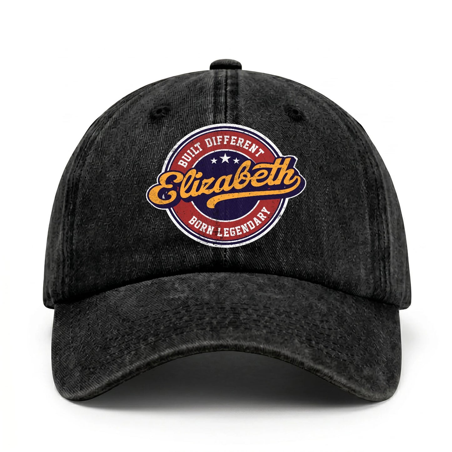 Built Different Born Legendary Logo Washed Cap ELIZABETH 13K1 C65PF