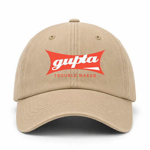 Trouble Maker Red Logo Washed Cap GUPTA 13K1 C78PF