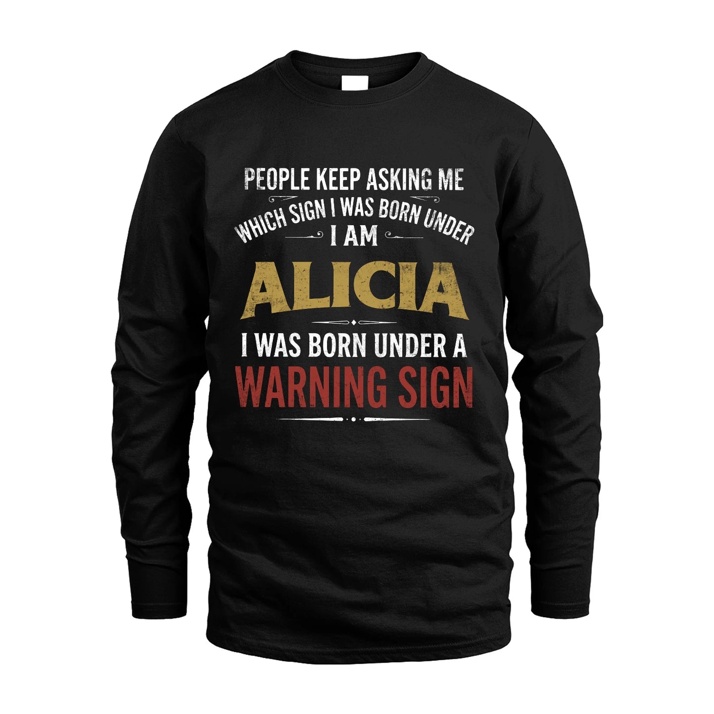 ALICIA 13K1-562 People Keep Asking Me ...