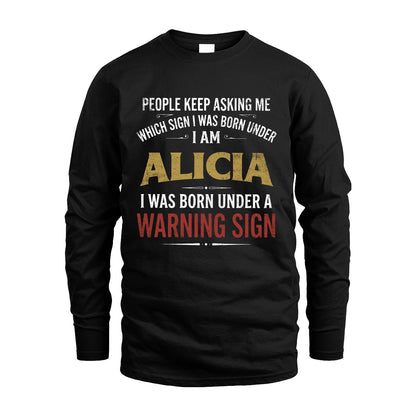 ALICIA 13K1-562 People Keep Asking Me ...
