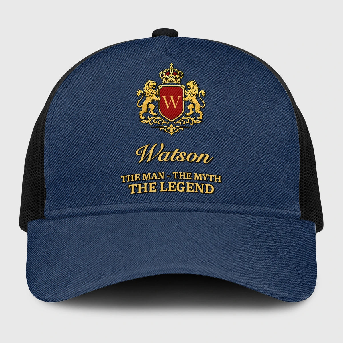The Man The Myth The Legend Royal Blue Mesh Cap WATSON 13K1 C187PF