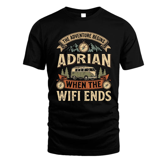 ADRIAN 13K1-547 The Adventure Begins Name When The Wifi Ends