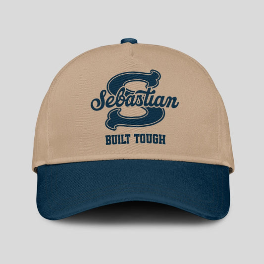 Built Tough Sage Green And Beige Baseball Cap SEBASTIAN 13K1 C102PF