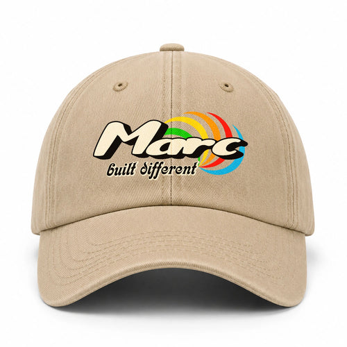 Your Name Built Different Retro Washed Cap MARC 13K1 C55PF