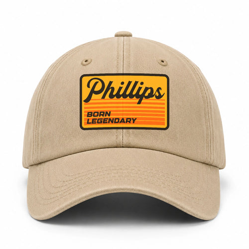 Born Legendary Vintage Washed Cap PHILLIPS 13K1 C64PF