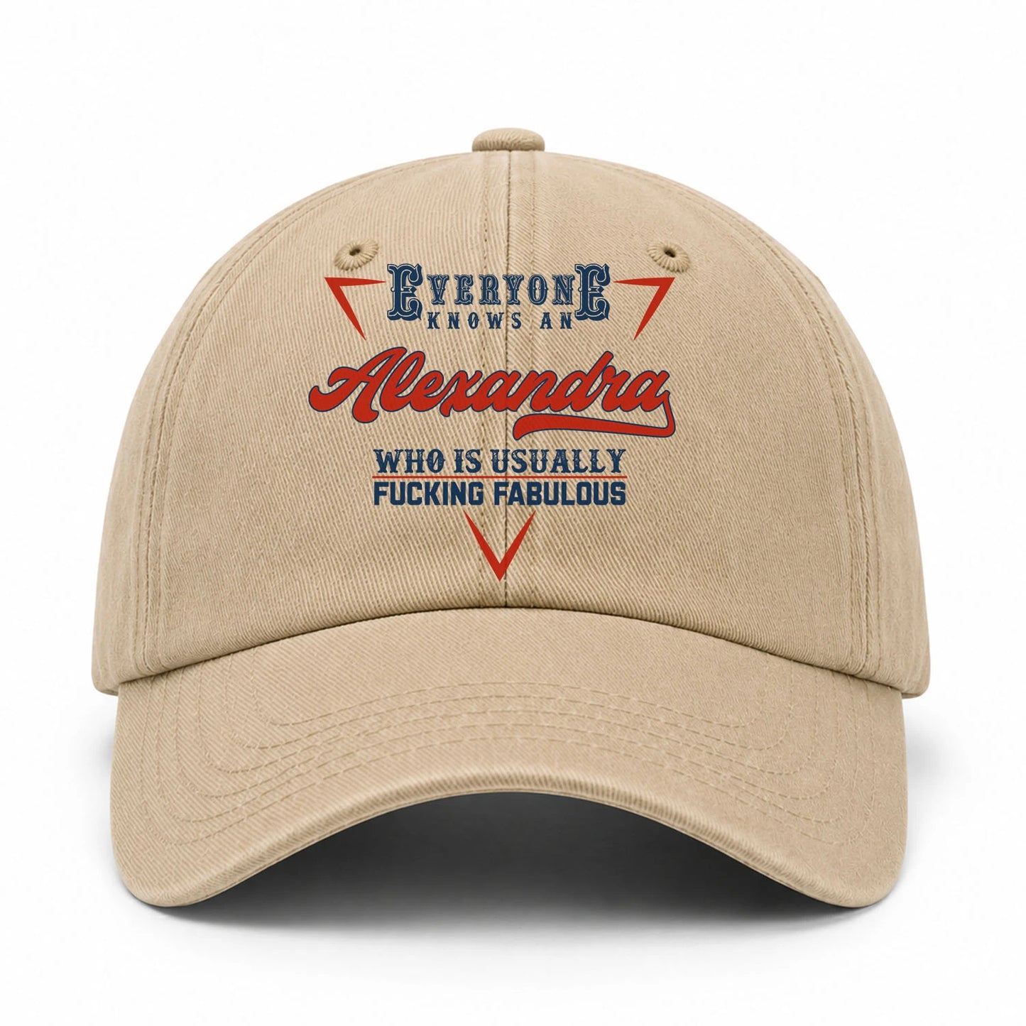 Everyone Knows A Your Name Who Is Usually Fucking Fabulous Washed Cap ALEXANDRA 13K1 C53PF