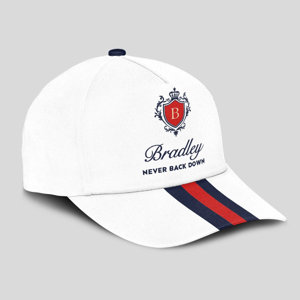 Never Back Down Stripped Cap BRADLEY 13K1 C86PF