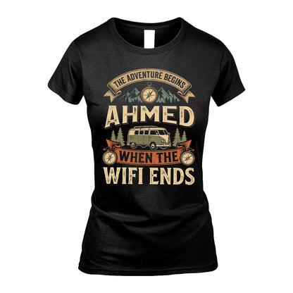 AHMED 13K1-547 The Adventure Begins Name When The Wifi Ends