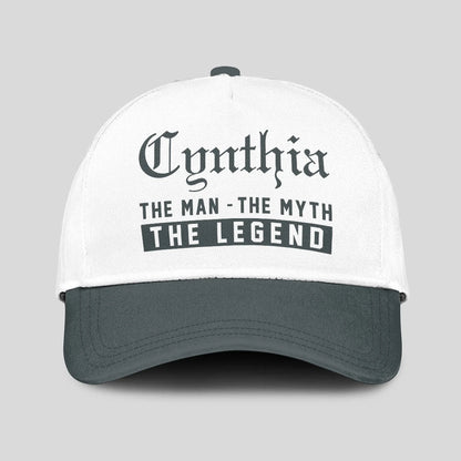The Man The Myth The Legend Luxury Cap CYNTHIA 13K1 C39PF
