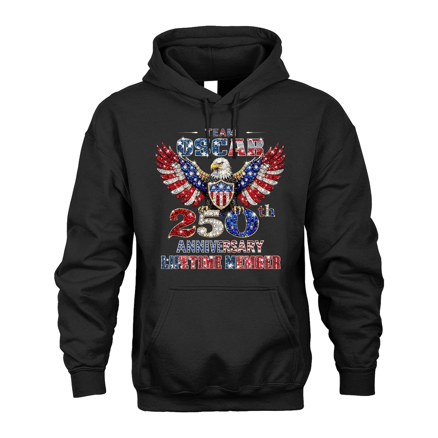 ORTIZ 13K1-523 Personalized "Team...Lifetime Member" America 250 Design