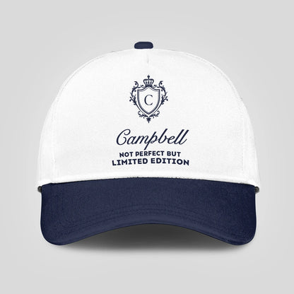 Not Perfect But Limited Edition Blue And White Luxury Cap CAMPBELL 13K1 C151PF