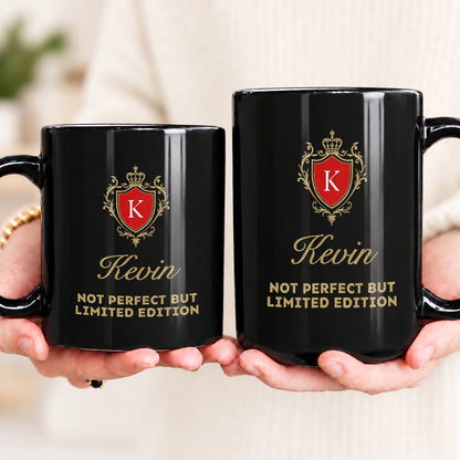 Not Perfect But Limited Eidition Golden Logo Mug KEVIN 13K1 MG19