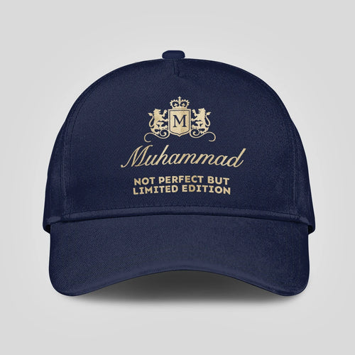 Not Perfect But Limited Edition Crest Logo Navy Cap MUHAMMAD 13K1 C160PF