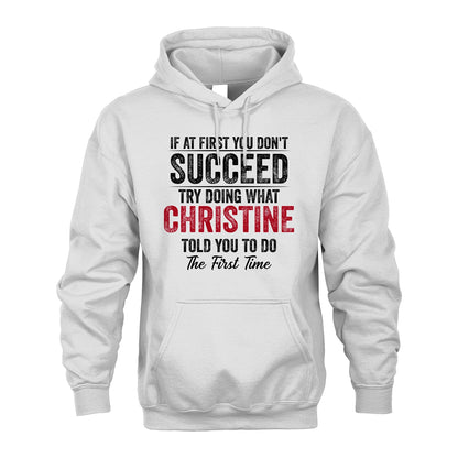 CHRISTINE 13K1-357 If At First You Don't Succeed...