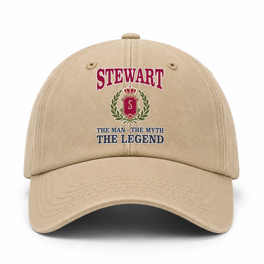 The Man The Myth The Legend Royal Khaki Cap STEWART 13K1 C116PF