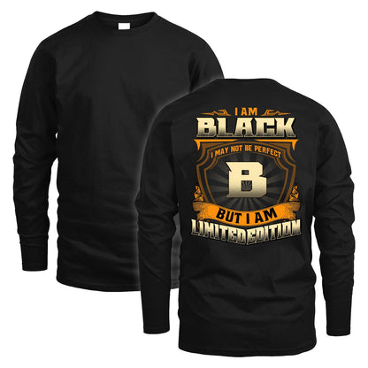 BLACK 13K1-516 Personalized "I May Not Be Perfect ..."
