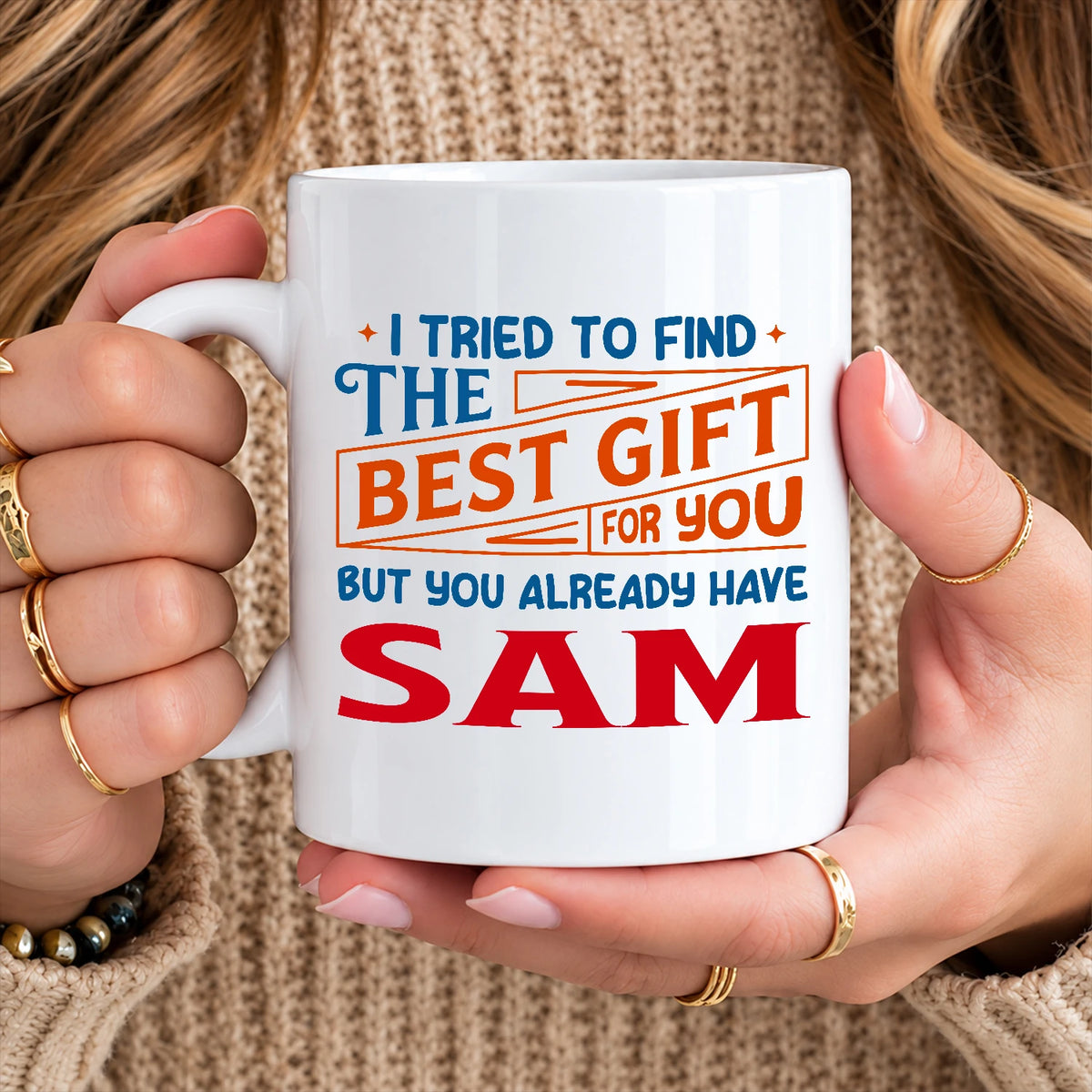 You Already Have Your Name Custom Mug - Funny Gift SAM 13K1 MG15