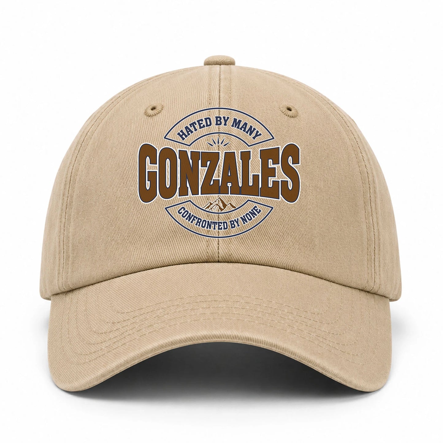 Hated By Many Confronted By None Washed Cap GONZALES 13K1 C36PF