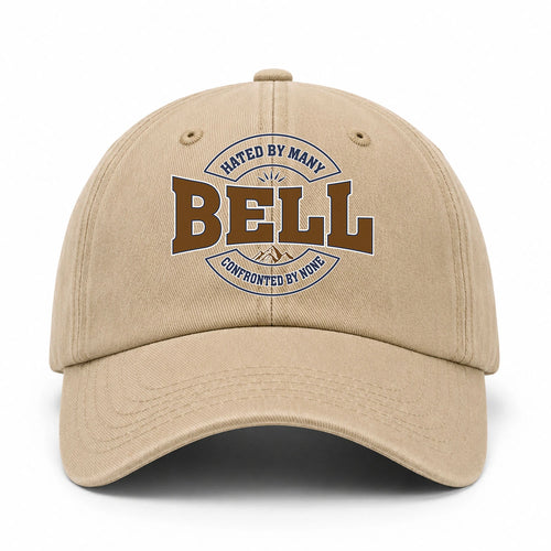 Hated By Many Confronted By None Washed Cap BELL 13K1 C36PF