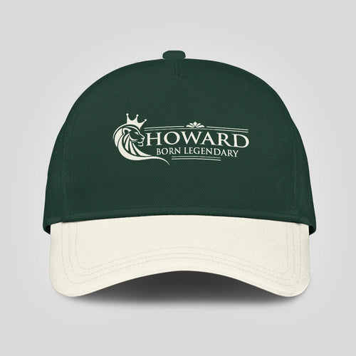 Born Legendary Lion Logo Sage Green And Beige Cap HOWARD 13K1 C182PF