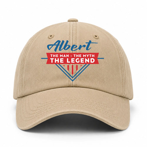The Man The Myth The Legend Logo Washed Cap ALBERT 13K1 C37PF