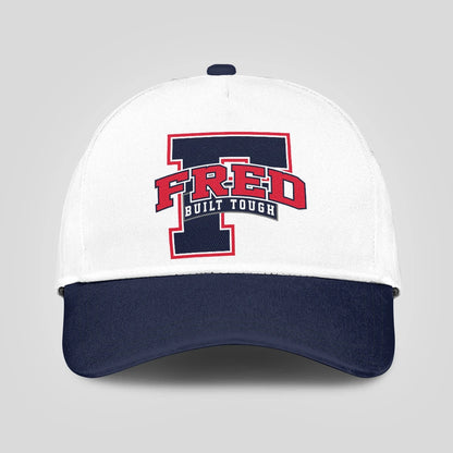 Built Tough Blue And White Baseball Cap FRED 13K1 C103PF