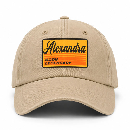 Born Legendary Vintage Washed Cap ALEXANDRA 13K1 C64PF