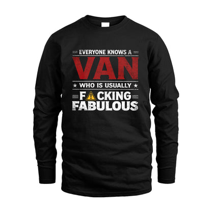 VAN 13K1-565 Everyone Know A/An Name Who Is Usually...