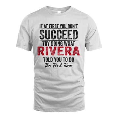 RIVERA 13K1-357 If At First You Don't Succeed...