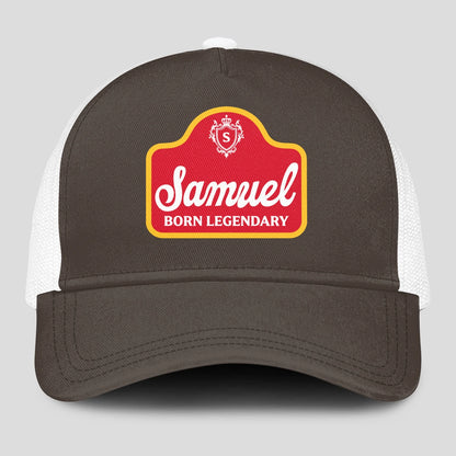 Born Legendary Charcoal Mesh Cap SAMUEL 13K1 C196PF