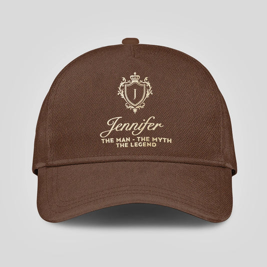 The Man The Myth The Legend Golden Brown Cap JENNIFER 13K1 C142PF