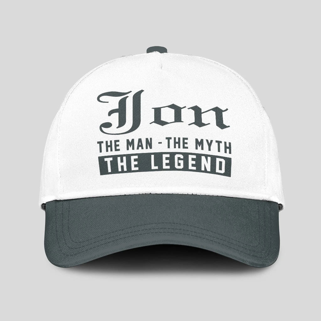 The Man The Myth The Legend Luxury Cap JON 13K1 C39PF