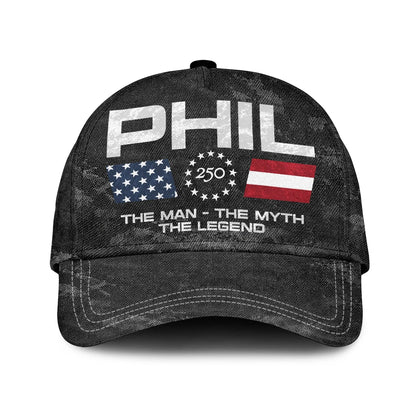 PHIL 13K1-C11PF America 250 The man - The Myth - The Legend