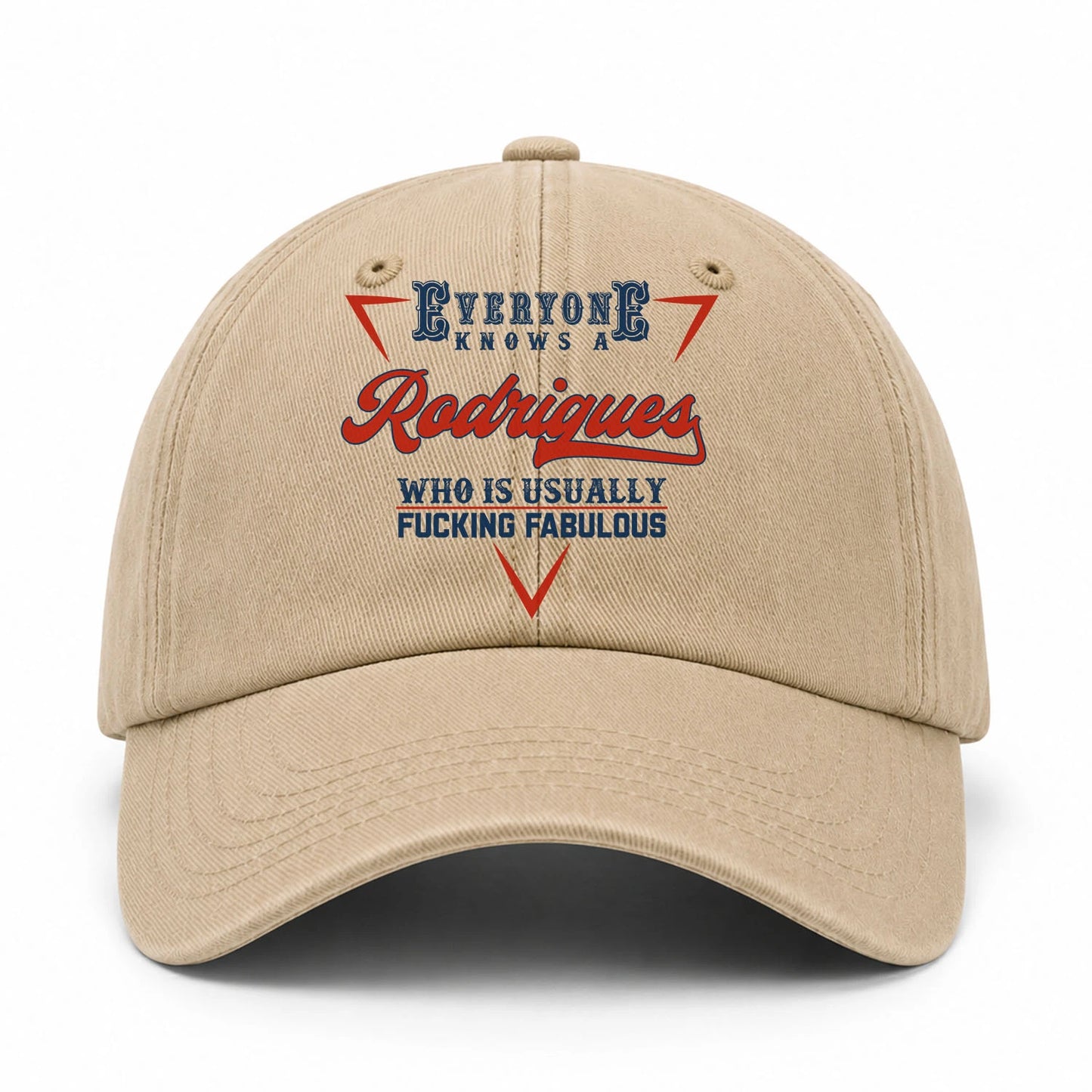 Everyone Knows A Your Name Who Is Usually Fucking Fabulous Washed Cap RODRIGUES 13K1 C53PF