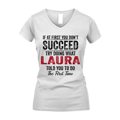 LAURA 13K1-357 If At First You Don't Succeed...