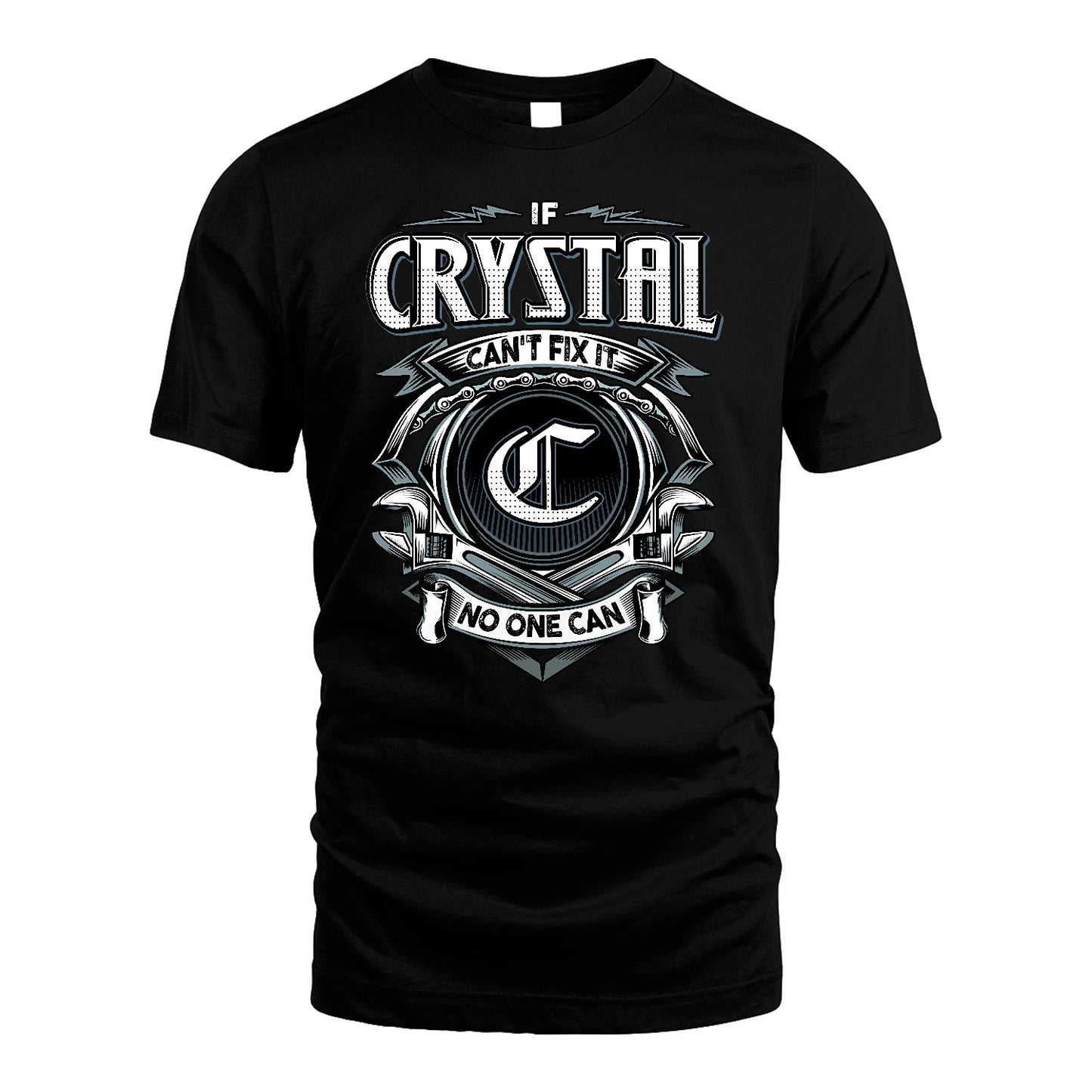 CRYSTAL 13K1-510 Personalized  "Can’t Fix It No One Can"