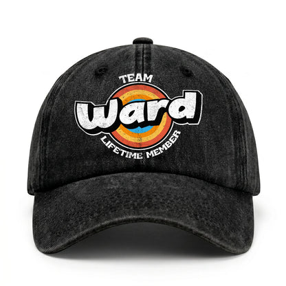 Team Your Name Lifetime Member Logo Cap WARD 13K1 C66PF